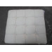 White Barcelona Ottoman Cushion In Italian Leather White Barcelona Ottoman Cushion In Italian Leather