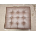 Chocolate Brown Barcelona Ottoman Cushion In Italian Leather Chocolate Brown Barcelona Ottoman Cushion In Italian Leather