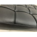 Black Barcelona Ottoman Cushion In Full Grain Leather Black Barcelona Ottoman Cushion In Full Grain Leather