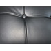 Black Barcelona Ottoman Cushion In Full Grain Leather Black Barcelona Ottoman Cushion In Full Grain Leather