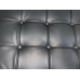 Black Barcelona Ottoman Cushion In Full Grain Leather Black Barcelona Ottoman Cushion In Full Grain Leather