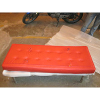 Red Barcelona Bench Cushion Of 132Cm Two Seaters Bench Cushion Red Barcelona Bench Cushion Of 132Cm Two Seaters Bench Cushion