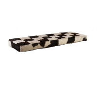 Cowhide Leather Barcelona Bench Cushion Cowhide Leather Barcelona Bench Cushion