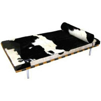 Barcelona Bolster Cylindrical Pillow For Daybed Or Bench Or Chair In Cowhide Leather Barcelona Bolster Cylindrical Pillow For Daybed Or Bench Or Chair In Cowhide Leather