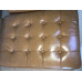 Mustard Brown Barcelona Chair Cushions In PU Leather