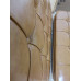 Mustard Brown Barcelona Chair Cushions In PU Leather