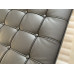 Black Barcelona Chair Cushions In PU Leather Black Barcelona Chair Cushions In PU Leather