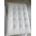 White Barcelona Chair Cushions In PU Leather White Barcelona Chair Cushions In PU Leather