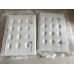 White Barcelona Chair Cushions In PU Leather White Barcelona Chair Cushions In PU Leather