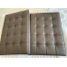 Chocolate Brown Barcelona Chair Cushions In PU Leather Chocolate Brown Barcelona Chair Cushions In PU Leather