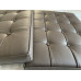 Chocolate Brown Barcelona Chair Cushions In PU Leather Chocolate Brown Barcelona Chair Cushions In PU Leather