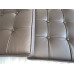 Chocolate Brown Barcelona Chair Cushions In PU Leather Chocolate Brown Barcelona Chair Cushions In PU Leather