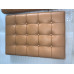 Dark Tan Barcelona Chair Cushions In PU Leather