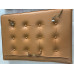 Dark Tan Barcelona Chair Cushions In PU Leather