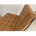 Dark Tan Barcelona Chair Cushions In PU Leather