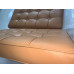 Dark Tan Barcelona Chair Cushions In PU Leather