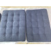Dark Grey Fabric Barcelona Chair Cushions Dark Grey Fabric Barcelona Chair Cushions