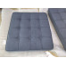 Dark Grey Fabric Barcelona Chair Cushions Dark Grey Fabric Barcelona Chair Cushions