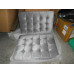 Silver Grey Velvet Barcelona Chair Cushions Silver Grey Velvet Barcelona Chair Cushions