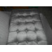 Silver Grey Velvet Barcelona Chair Cushions Silver Grey Velvet Barcelona Chair Cushions