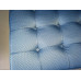 Blue Rhombic Fabric Barcelona Chair Cushions