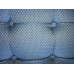 Blue Rhombic Fabric Barcelona Chair Cushions