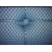 Blue Rhombic Fabric Barcelona Chair Cushions