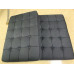 Black Fabric Barcelona Chair Cushions Black Fabric Barcelona Chair Cushions