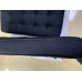 Black Fabric Barcelona Chair Cushions Black Fabric Barcelona Chair Cushions