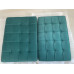 Jade Green Fabric Barcelona Chair Cushions Jade Green Fabric Barcelona Chair Cushions