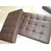 Chocolate Brown Barcelona Chair Cushions Chocolate Brown Barcelona Chair Cushions