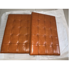 Vintage Mustard Barcelona Chair Cushions