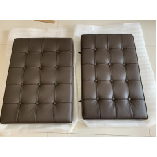 Chocolate Brown Barcelona Chair Cushions In Standard Grade Chocolate Brown Barcelona Chair Cushions In Standard Grade