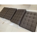 Chocolate Brown Barcelona Chair Cushions In Standard Grade Chocolate Brown Barcelona Chair Cushions In Standard Grade