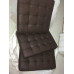 Chocolate Brown Barcelona Chair Cushions In Higher Grade Chocolate Brown Barcelona Chair Cushions In Higher Grade