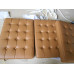 Dark Tan Barcelona Chair Cushions In Higher Grade Dark Tan Barcelona Chair Cushions In Higher Grade