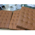 Dark Tan Barcelona Chair Cushions In Higher Grade Dark Tan Barcelona Chair Cushions In Higher Grade