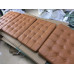 Dark Tan Barcelona Chair Cushions In Higher Grade Dark Tan Barcelona Chair Cushions In Higher Grade