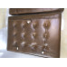 Barcelona Chair Cushions And Straps In Coffee Brown Full Aniline Leather Barcelona Chair Cushions And Straps In Coffee Brown Full Aniline Leather