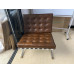 Barcelona Chair Cushions And Straps In Coffee Brown Full Aniline Leather Barcelona Chair Cushions And Straps In Coffee Brown Full Aniline Leather