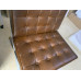 Barcelona Chair Cushions And Straps In Coffee Brown Full Aniline Leather Barcelona Chair Cushions And Straps In Coffee Brown Full Aniline Leather