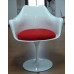 Tulip Chair With Arm In Fiberglass Tulip Chair With Arm In Fiberglass