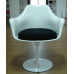 Tulip Chair With Arm In Fiberglass Tulip Chair With Arm In Fiberglass