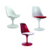 Tulip Chair Without Arms In Abs Material Tulip Chair Without Arms In Abs Material