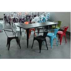 Tolix Iron Chair Style 2 With Round Backrest Buy 4Pcs Get 25% Percent Tolix Iron Chair Style 2 With Round Backrest Buy 4Pcs Get 25% Percent