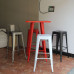 Tolix Style Bar Chair Iron Bar High Stool Buy 4Pcs Get 25% Percent