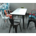 Tolix Style Iron Bar Desk Buy 4Pcs Get 25% Percent Tolix Style Iron Bar Desk Buy 4Pcs Get 25% Percent