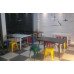 Tolix Style Iron Bar Desk Buy 4Pcs Get 25% Percent Tolix Style Iron Bar Desk Buy 4Pcs Get 25% Percent