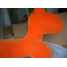 Pony Chair In Orange Color