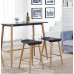 Muuto Style Nerd Stool In Nude Plastic With Wood